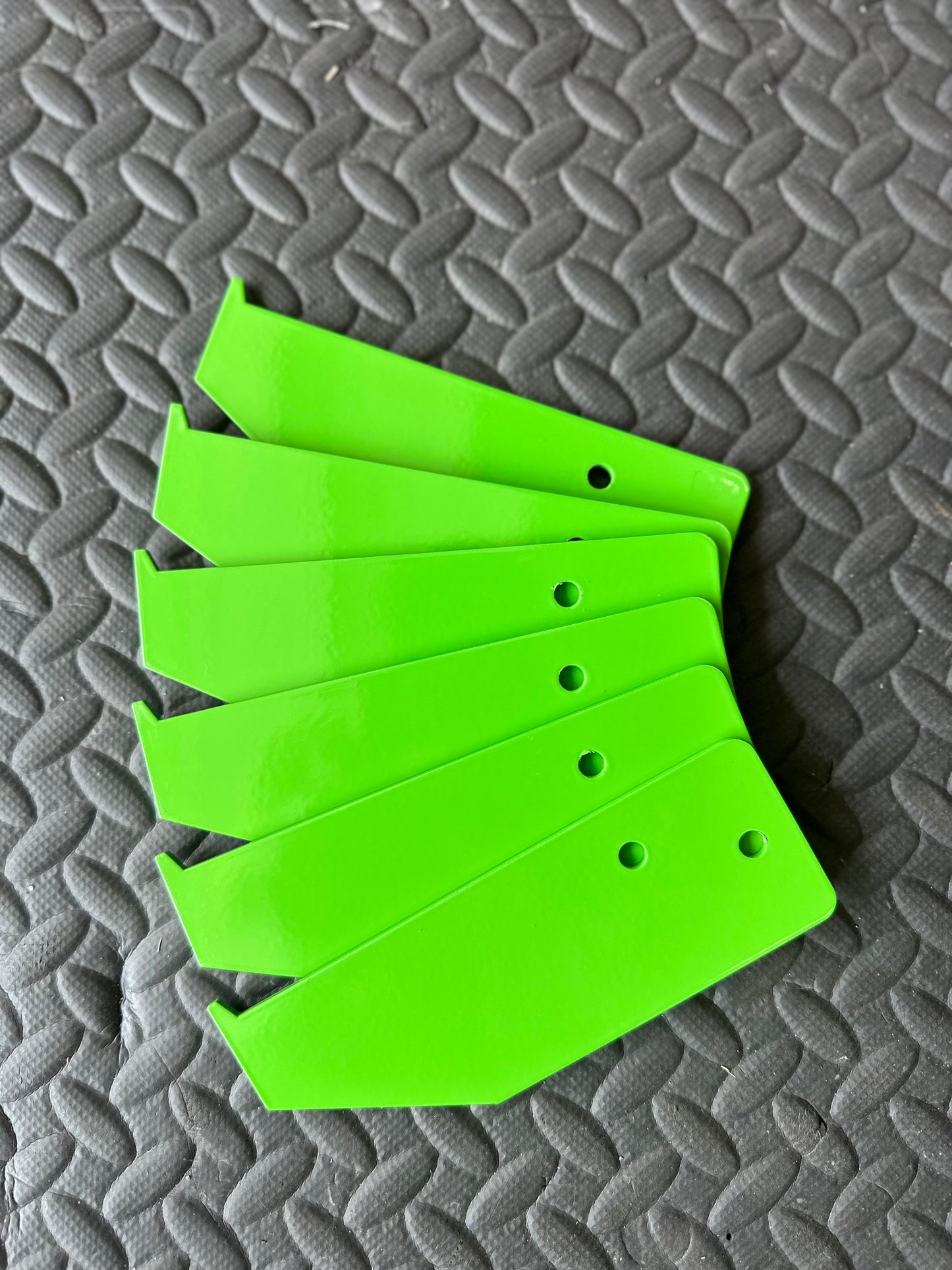 Set of (6) cleat extensions